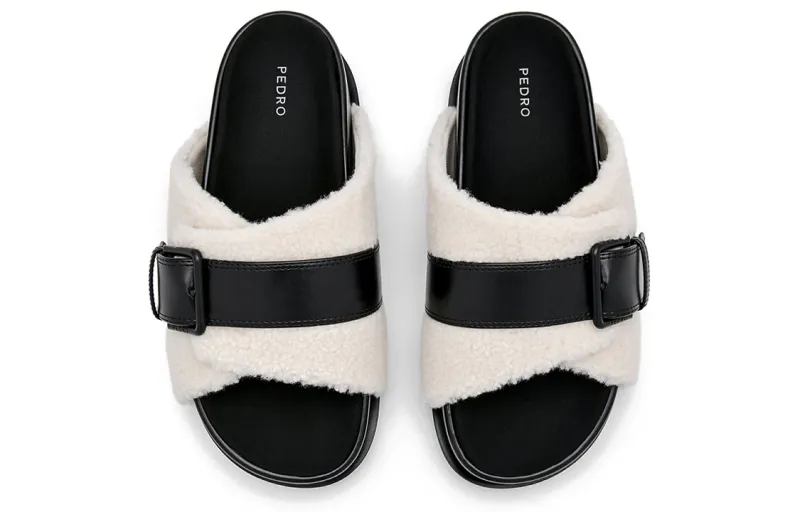 PEDRO Composite Sole Slide Slippers Women's Composite Color-2