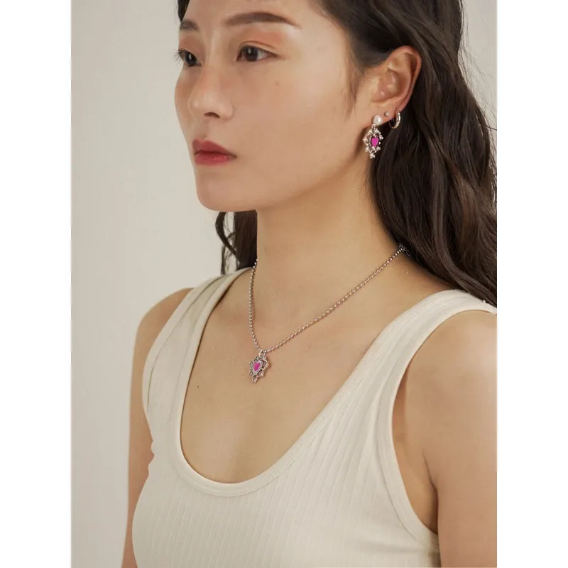 AHLOOPS 18K Gold Plated Copper Necklaces Unisex Gold Silver-1