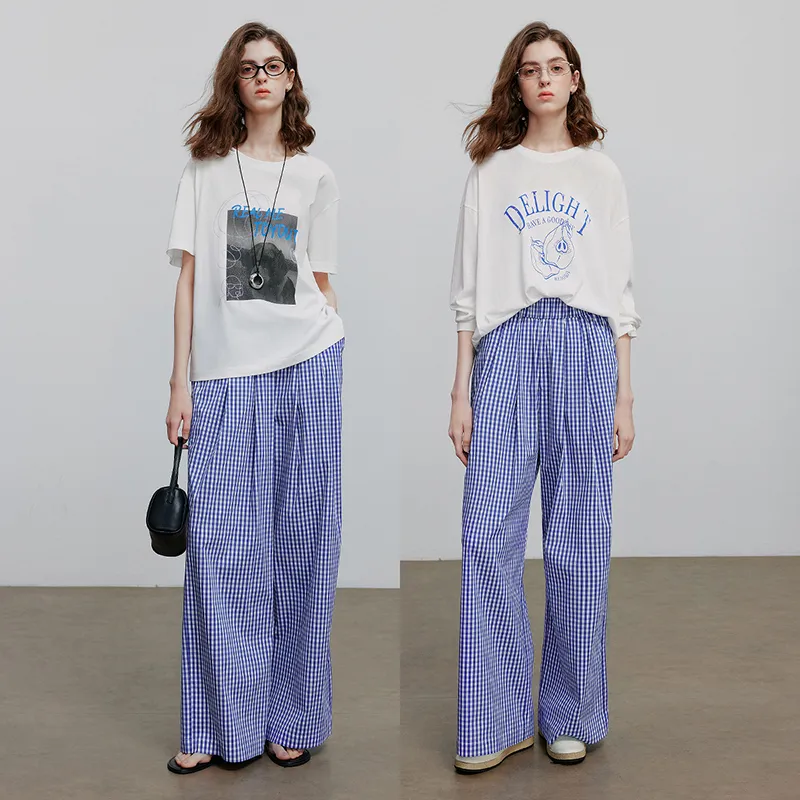 Initial Language Casual Pants Women's-3