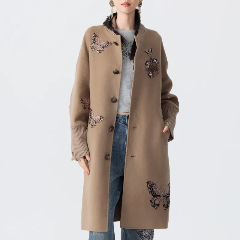 TCH Trench Coats Women's Camel-2