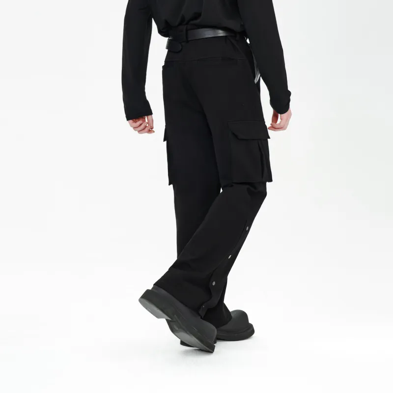 Undersober Casual Pants Unisex Black-2