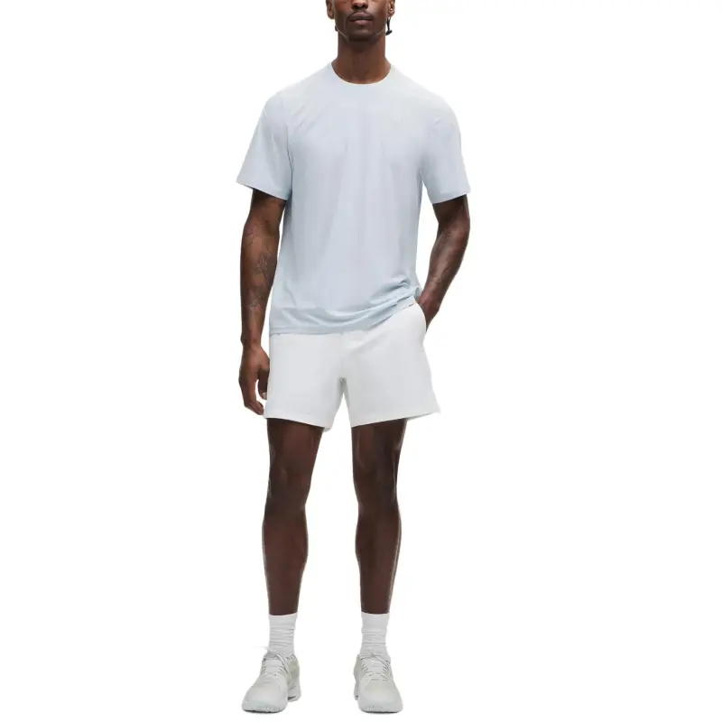 Lululemon UV Protective Striped Mesh Tennis T Shirt Men's-2