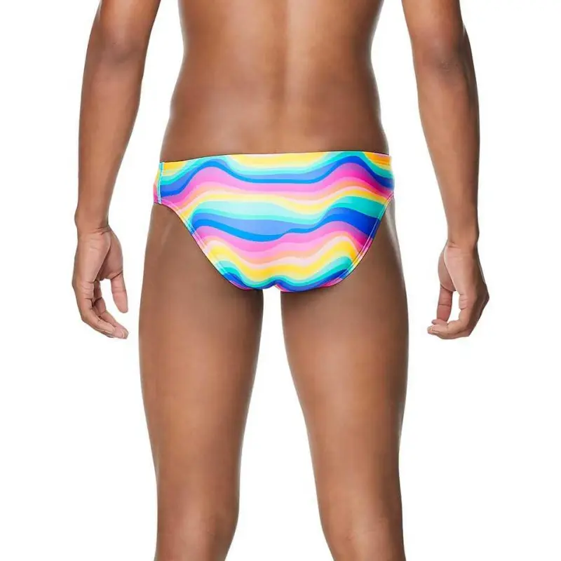 Speedo Men's Printed One Brief Cobalt Blue Swimming Shorts Men's-53