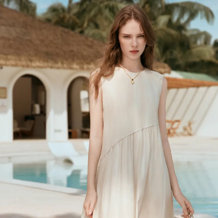 ELLE Sleeveless Dresses Women's-10