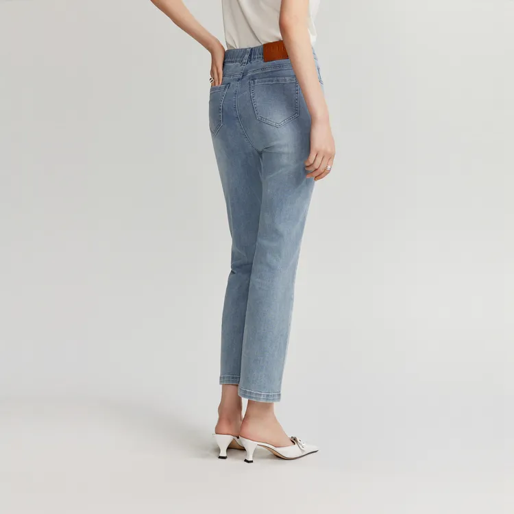 ELLE Jeans Women's Denim Blue-5