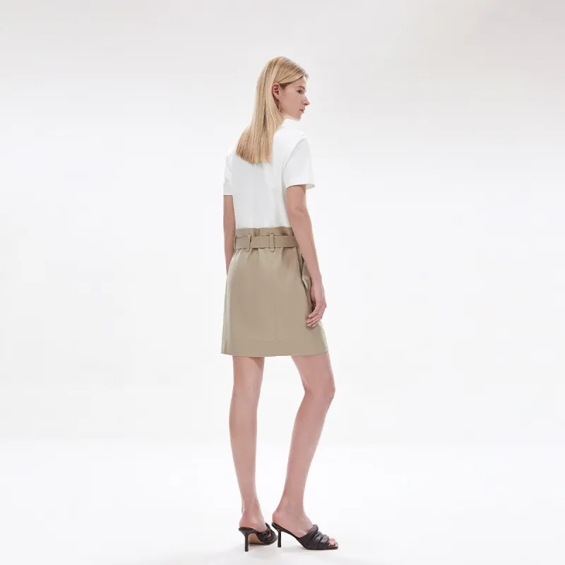 ONLY Short-Sleeved Dresses Women's Cream White-4