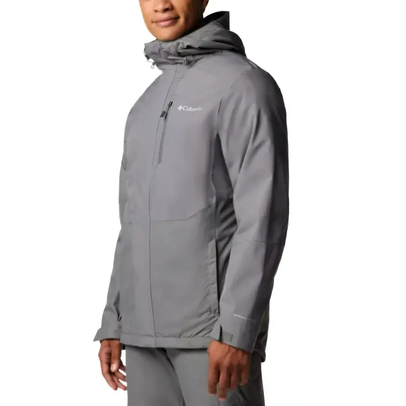 Columbia Omni-Heat Snow Glide™ Thermarator™ Omni-Tech™ Jackets Coats Men's City Gray-2