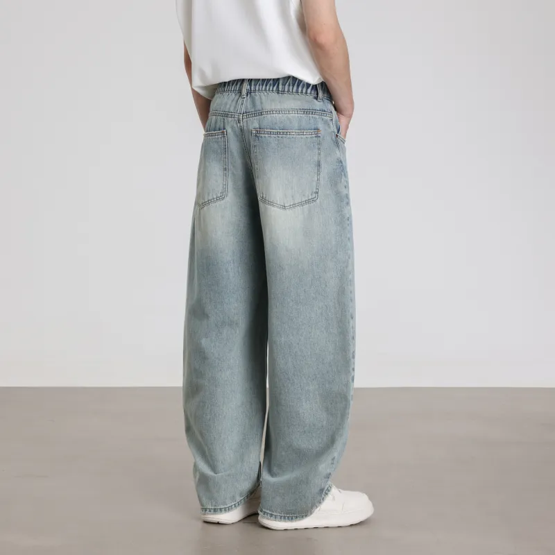 HERBEL Jeans Men Denim Blue-4