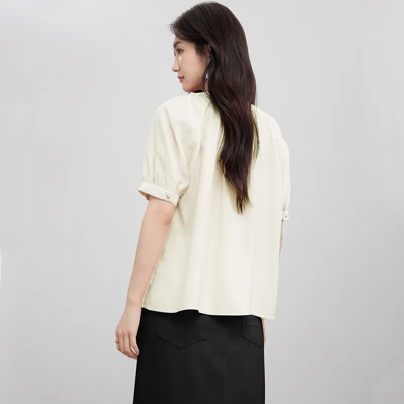 SENTUBILA Chiffon Shirt Women's-4