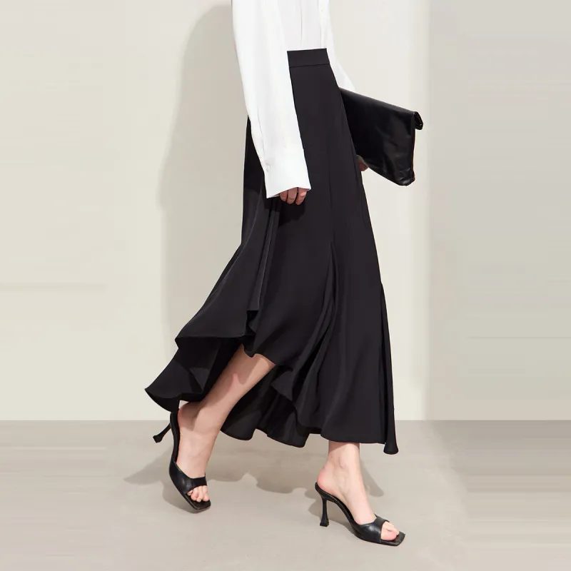 AMII Casual Long Skirts Women's-7