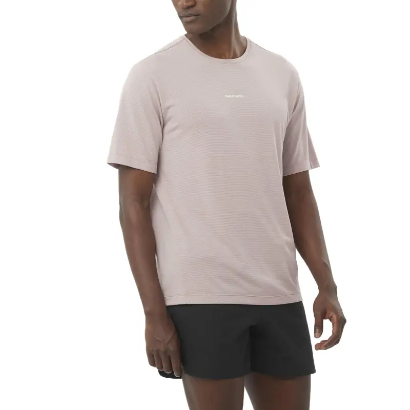 SALOMON T Shirts Men Pink-1