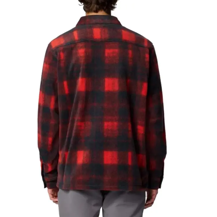 Columbia Steens Mountain Shirt Men's Sail Red-1