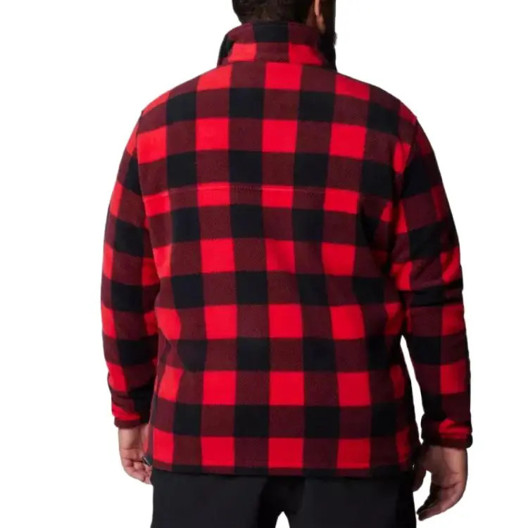 Columbia Steens Mountain Jackets Coats Men's Mountain Red Plaid Print-2