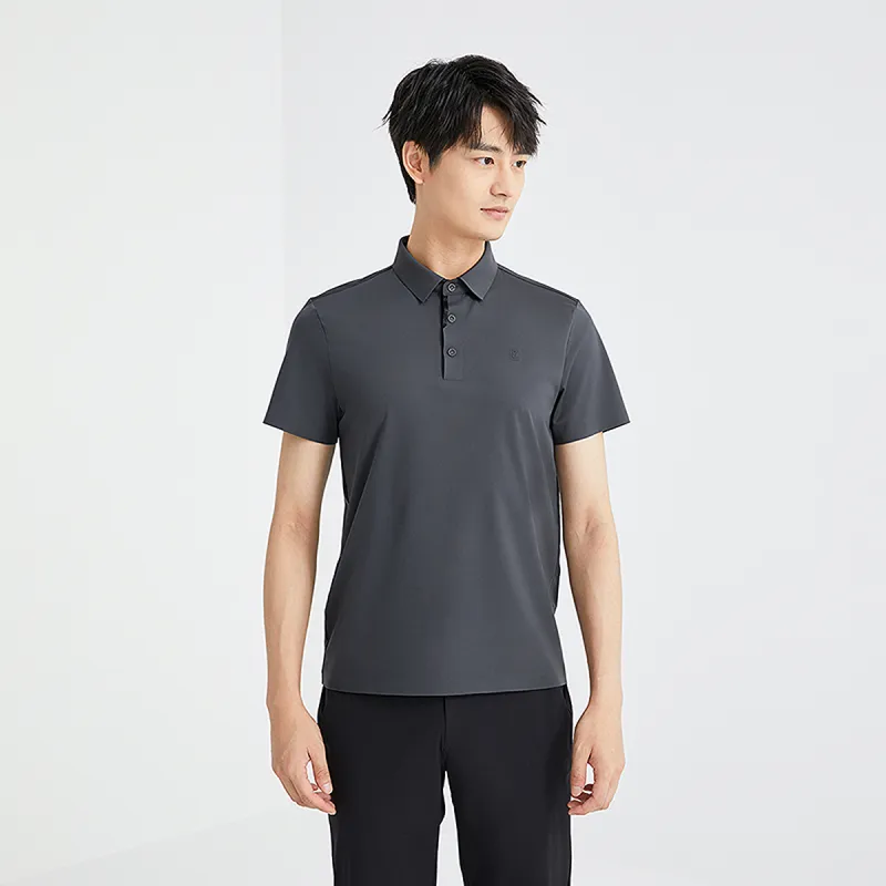 LESS IS MORE Polo Shirt Men's Smoke Gray 24XTX9392S-2