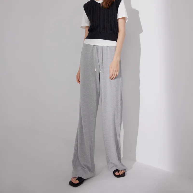 3COLOUR Casual Pants Women's Heather Gray-3