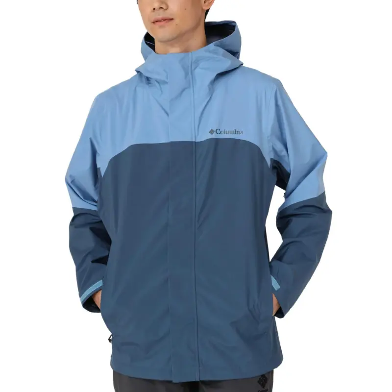 Columbia Wahkeena Falls Omnitech 3L Jackets Coats Men's Skeller Dark Mountain-2