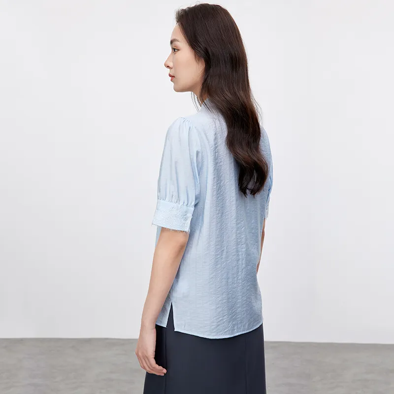 SENTUBILA Chiffon Shirt Women's-2