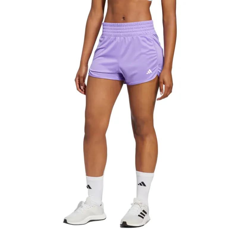 Adidas Free Shipping With AdiClub Pacer Essentials Knit High Rise Shorts-1