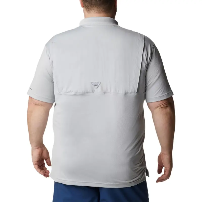 Columbia Offshore Omni-Wick Omni-Shade Polo Shirt Men's Cool Gray-1