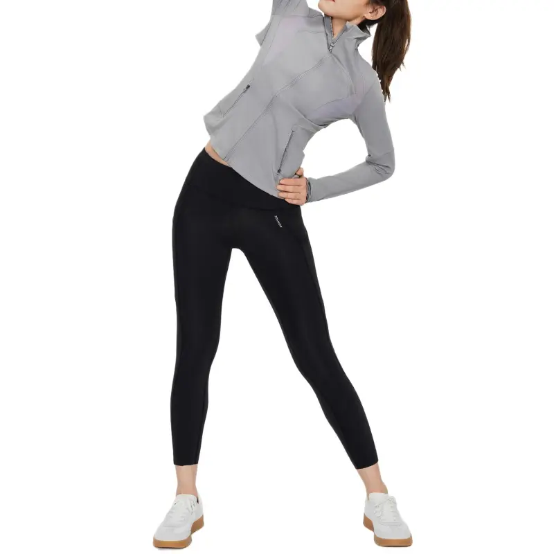DECATHLON DOMYOS Jacket Women's Light Gray-3