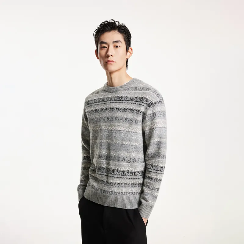 JACK JONES· Sweater Men's Light Heather Gray-4