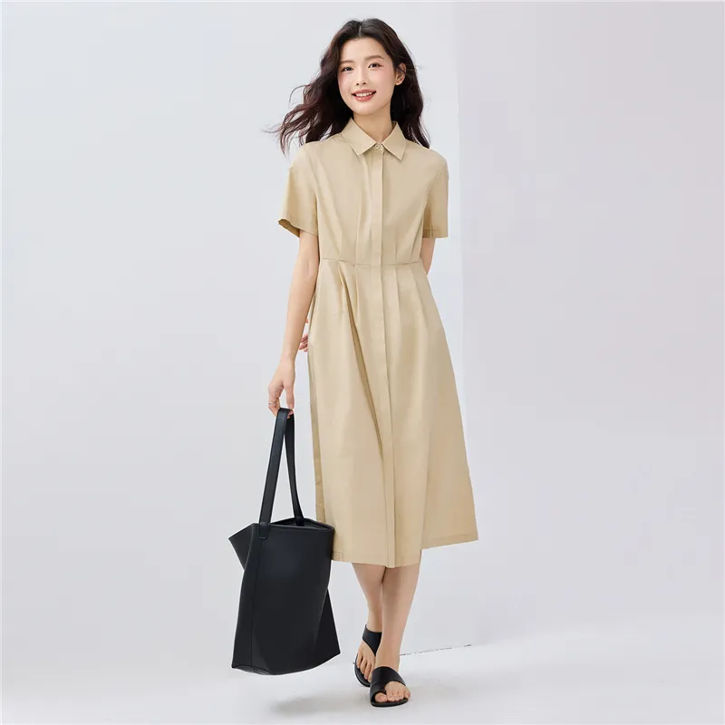 UNIQLO Short Sleeved Dresses Women's-13