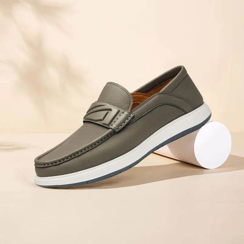 SAINT ANGELO Loafers Men's Gray-2