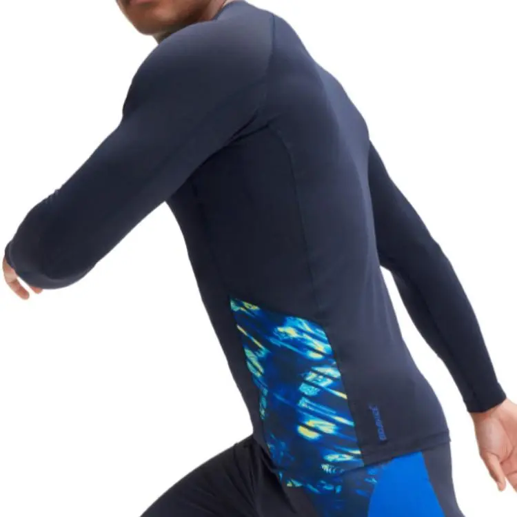 Speedo T Shirt Men's Marine Blue-3