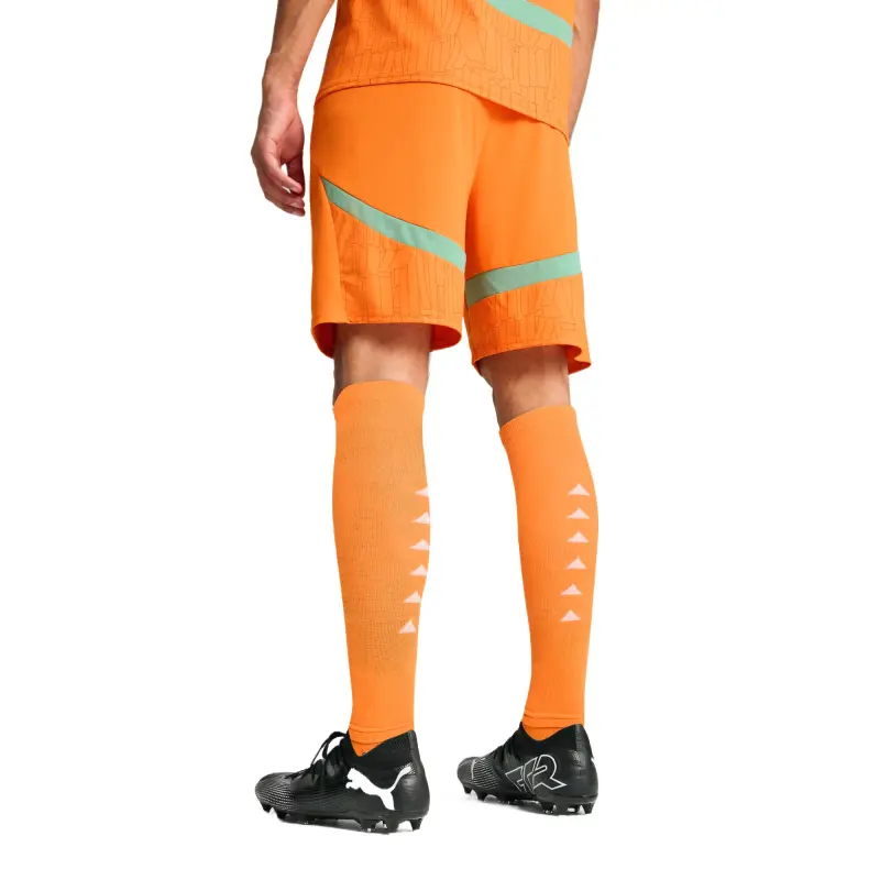 PUMA Ivory Coast Casual Shorts Men's Orange-3