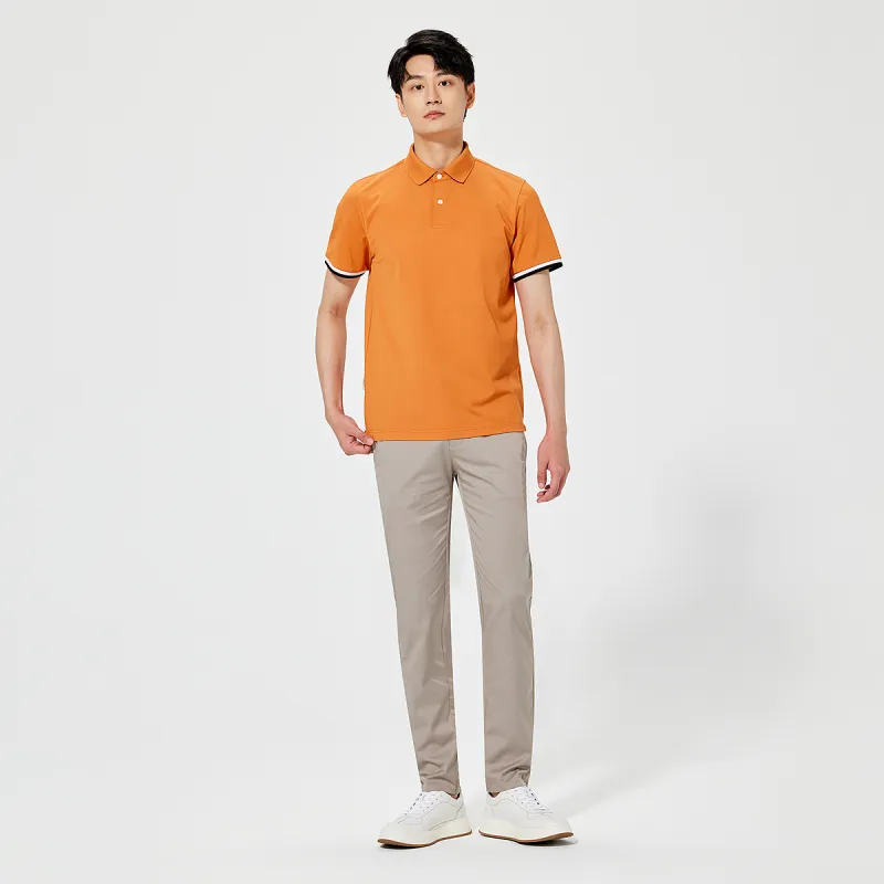 LESS IS MORE Polo Shirts Men Light Orange 25XTX3401Y-6