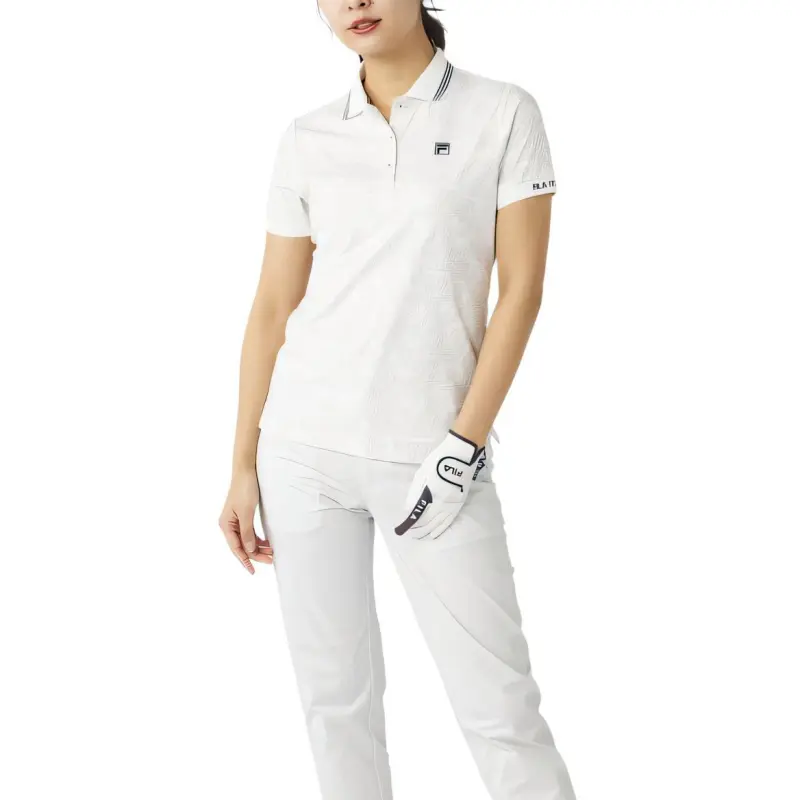 FILA TS Gala Polo Shirt Women's White-4