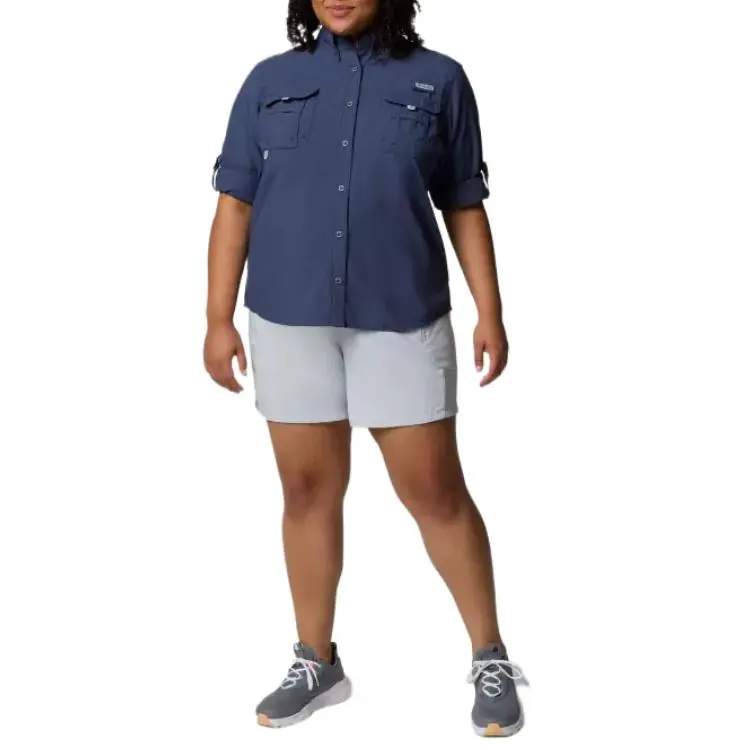 Columbia PFG Bahama 2 Shirt Women's Night Blue-4