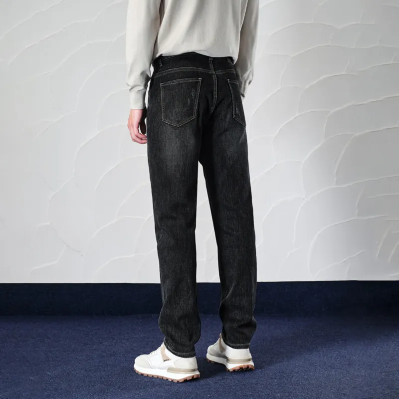 HLA The Mountain Is Not In The High Series Jeans Men's-2