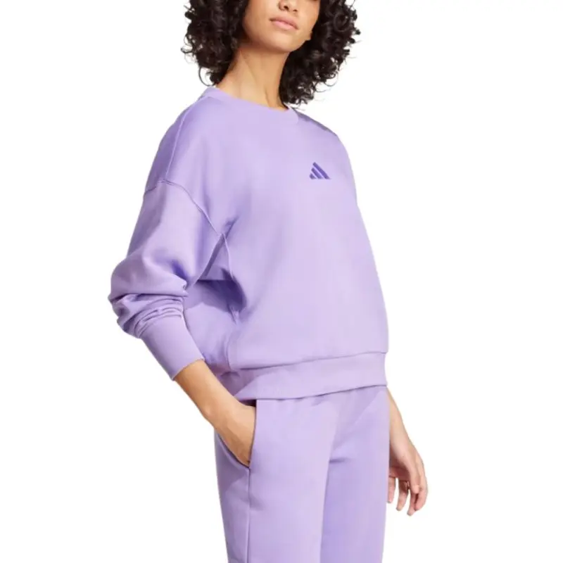 Adidas Free Shipping With AdiClub All Szn Fleece Loose Sweatshirt-3
