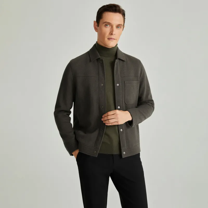 Satchi Down Jackets Men Gray Green-3