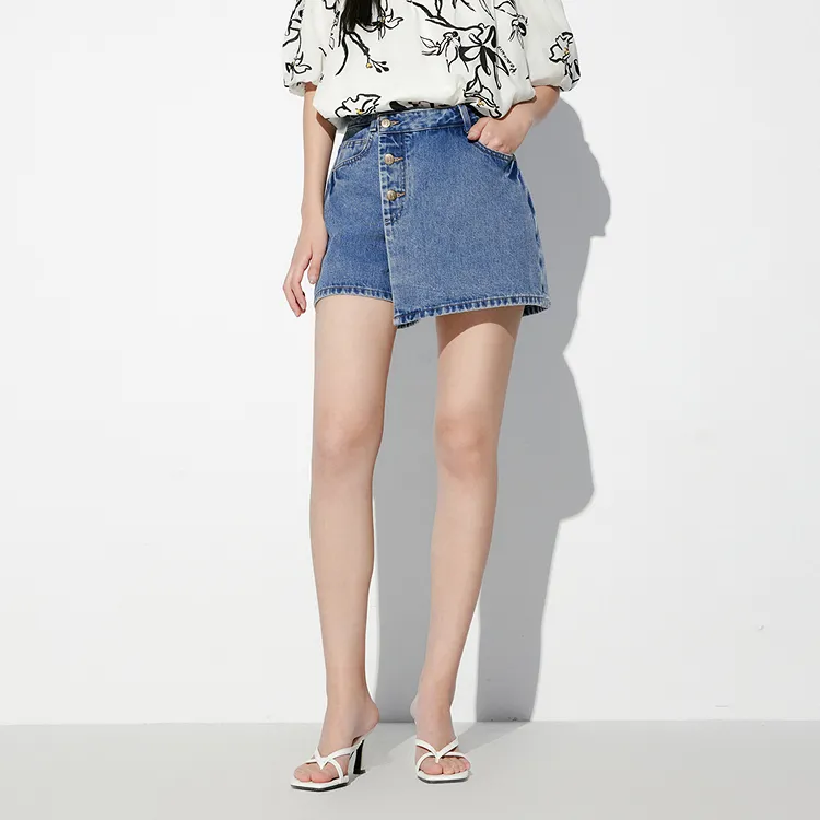 PEACEBIRD Denim Shorts Women's-2