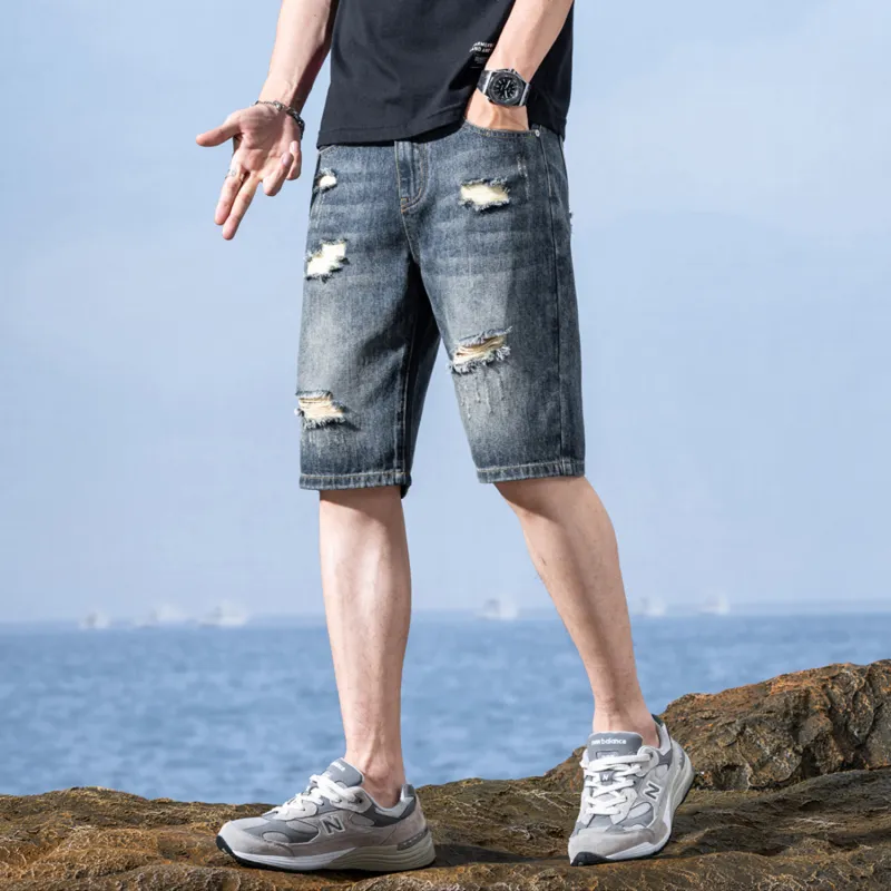 SUNDANCE Denim Shorts Men-9