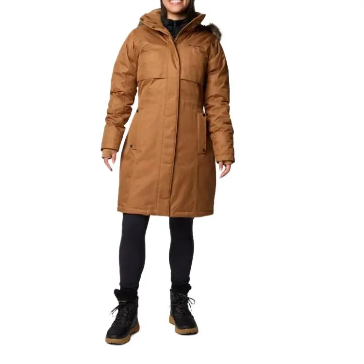 Columbia Apres Arson Down Jacket Women's Camel-3