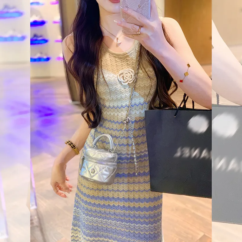 Fish Rabbits Sleeveless Dress Women's-4