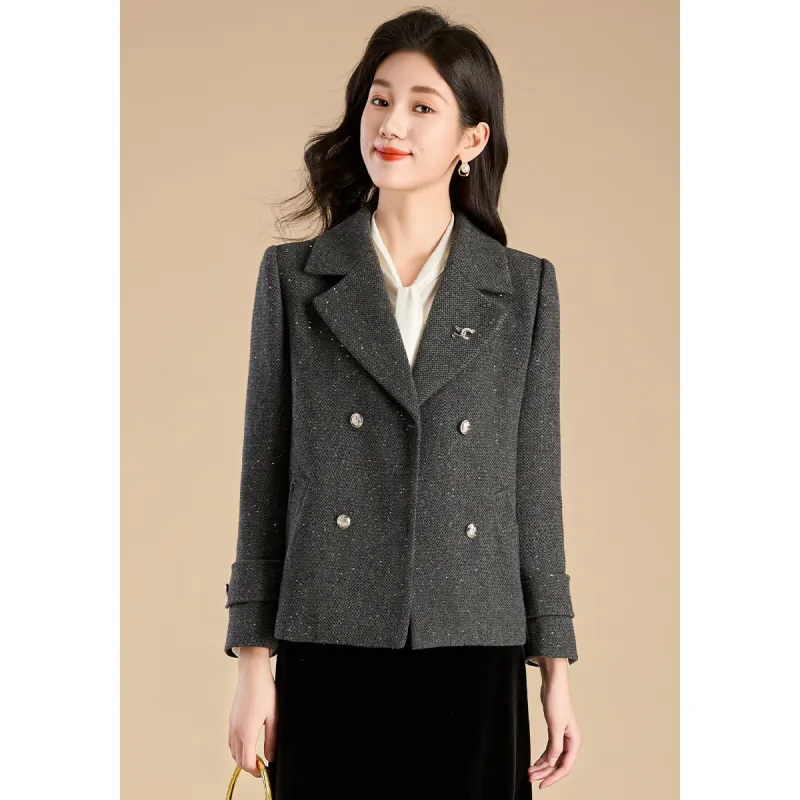 Mylan Spring Fall Business Suit Women's Gray Collection Brand Stay Updated With Event Alerts-4