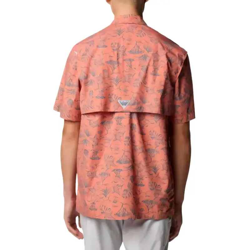Columbia PFG Trollers Best Shirt Men's Peach-0