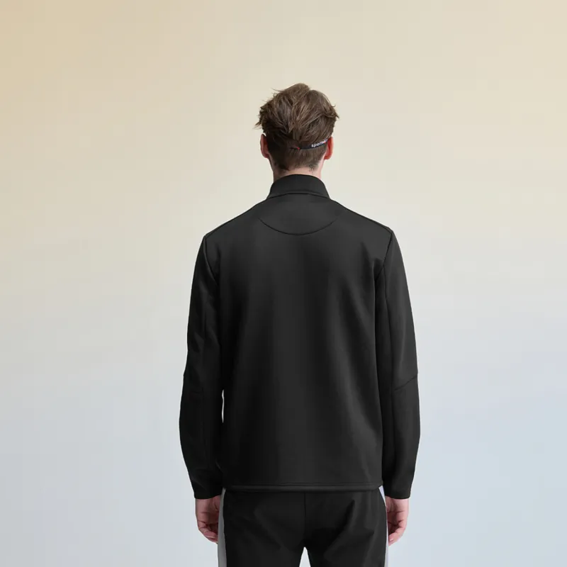 HLA Sweatshirts Men Black F8-3