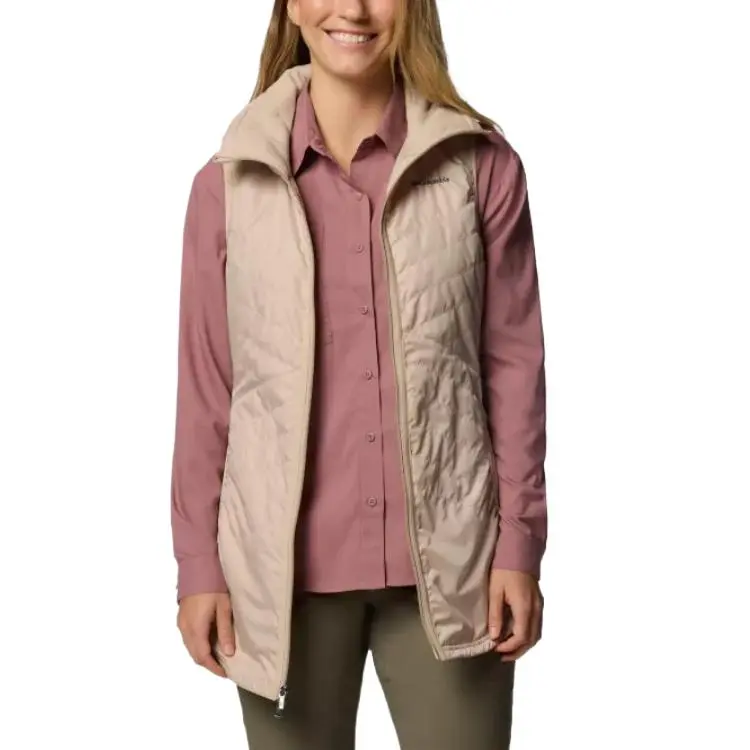 Columbia Mix It Around Vest Women's Beige-3