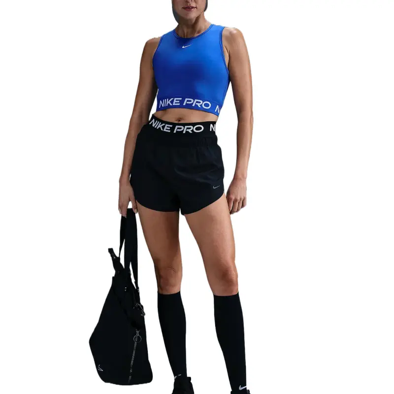 Nike Pro Women's Dri FIT Cropped Tank Top-3