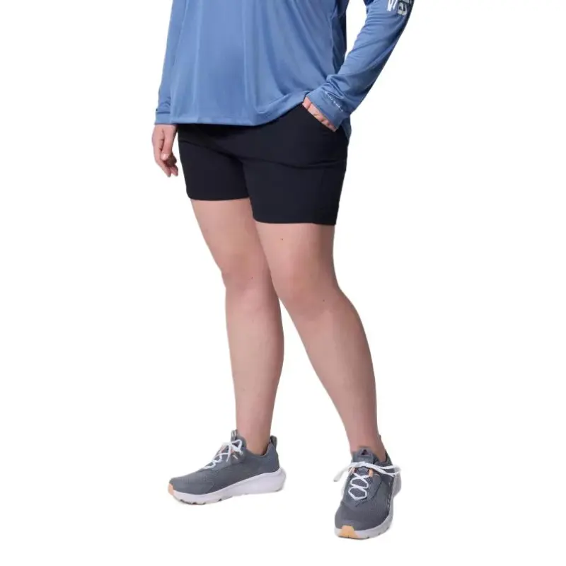 Columbia PFG Coral Point Casual Shorts Women's Black-2