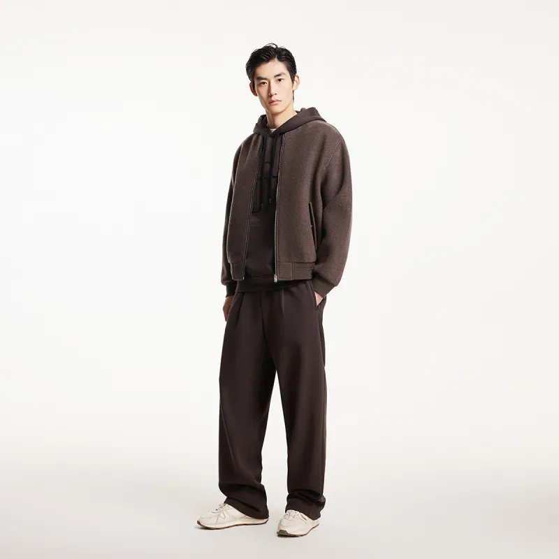 JACK JONES· Woolen Coat Men's Chocolate Brown-3