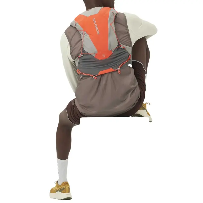 SALOMON SENSE AERO WIND Vest Men's Iron Brown-5