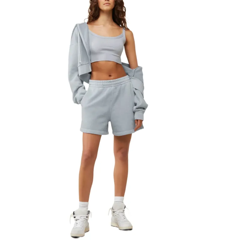 GYMSHARK Casual Shorts Women's Ice Gray-4