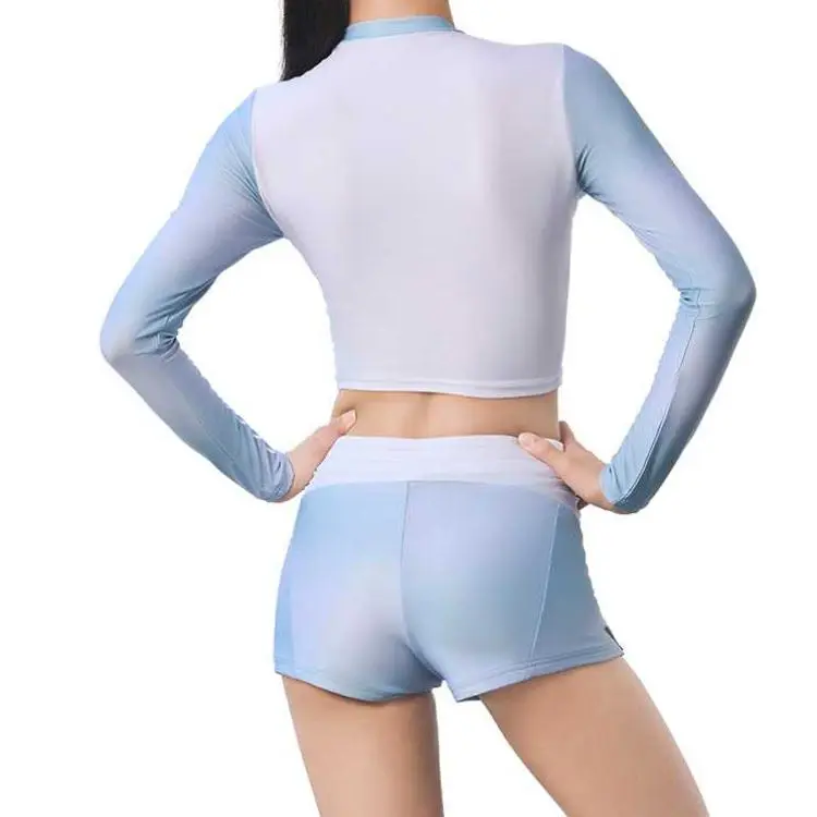 Speedo Swimming Shorts Women's Aqua Blue-3