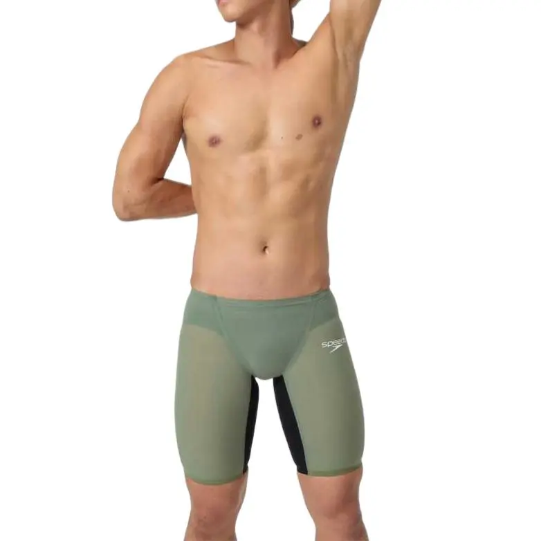 Speedo Fastskin LZR Pure Valor 2.0 Swimming Shorts Men's Green/Black-2